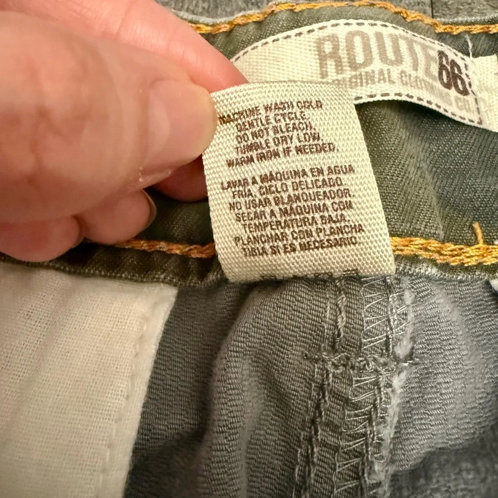 Route 66 Men's Gray Cargo Shorts